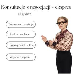 Indywidualne konsultacje z negocjacji 1,5 h