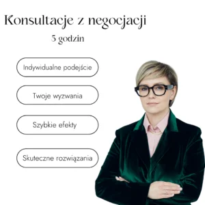 Indywidualne konsultacje z negocjacji 5h